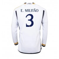 Real Madrid Eder Militao #3 Domáci futbalový dres 2023-24 Dlhy Rukáv